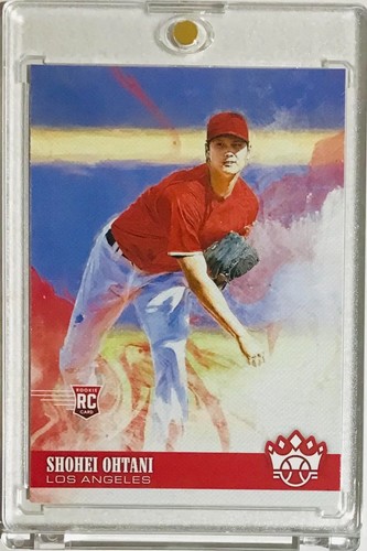2018 Panini Diamond Kings Shohei Ohtani RC Rookie SP Rare Pitching #73