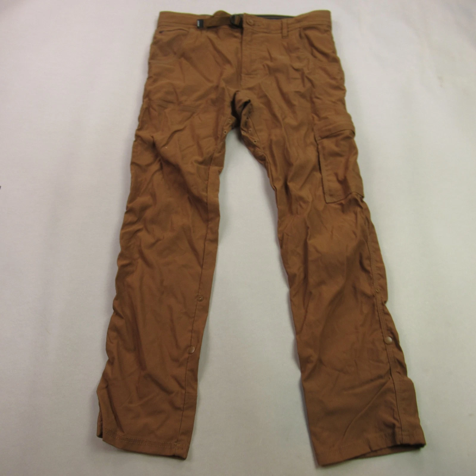 Prana Pants Mens 32/30 Cargo Pockets Straight Leg Lightweight Brown Casual Slim
Opens in a new windo