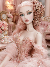 integrity toys OOAK Repaint Poppy Parker Custom Art Doll Head