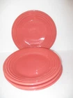 Fiesta HLC USA Set of 4 Luncheon Plates 9"