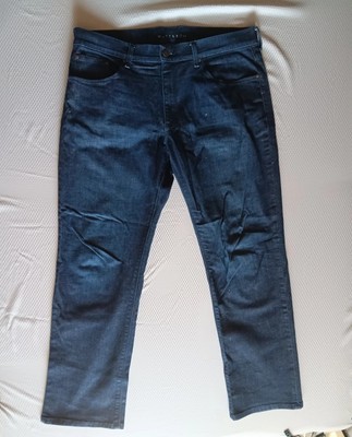Mott & Bow Jeans Men 35x30 (36x30) dark wash blue straight fit