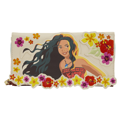 Disney Moana (Live-Action) Loungefly Geldbörse mit umlaufendem Reißverschluss