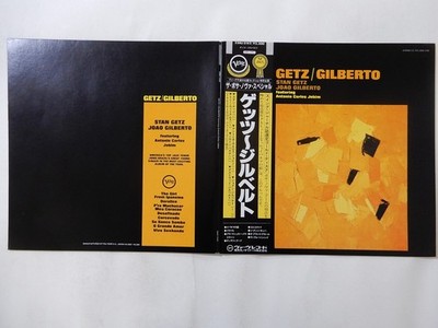 Stan Getz, Joao Gilberto Featuring Antonio ~  Verve 23MJ 3162 Japan   LP OBI