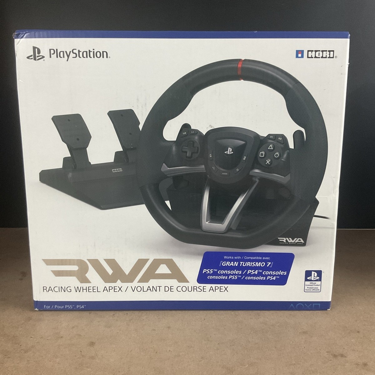 HORI SPF-004U Racing Wheel Apex - Black for sale online | eBay