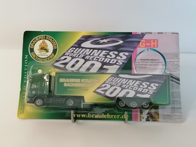 Stadter Sachsendorf Werbetruck 1:87 -  Scania 124L 420 Sattelzug - OVP
