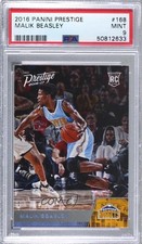 2016-17 Panini Prestige Rookies Malik Beasley #168 PSA 9 MINT 8d2