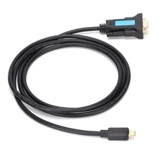 USB to RS232 Adapter TypeC to DB9 Converter Serial Cable for Scanner PC Modem