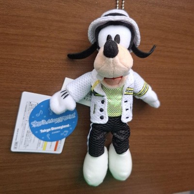 Tokyo Disneyland Goofy Plush Badge Club Mouse Beat Tag Included Used