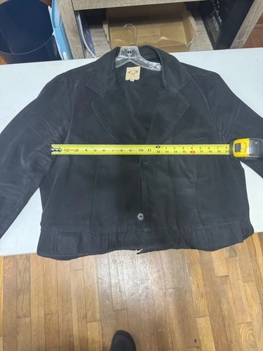 Wah Maker USA Frontier Clothing Black Vigilante Town Coat Jacket 44 - product listing photo