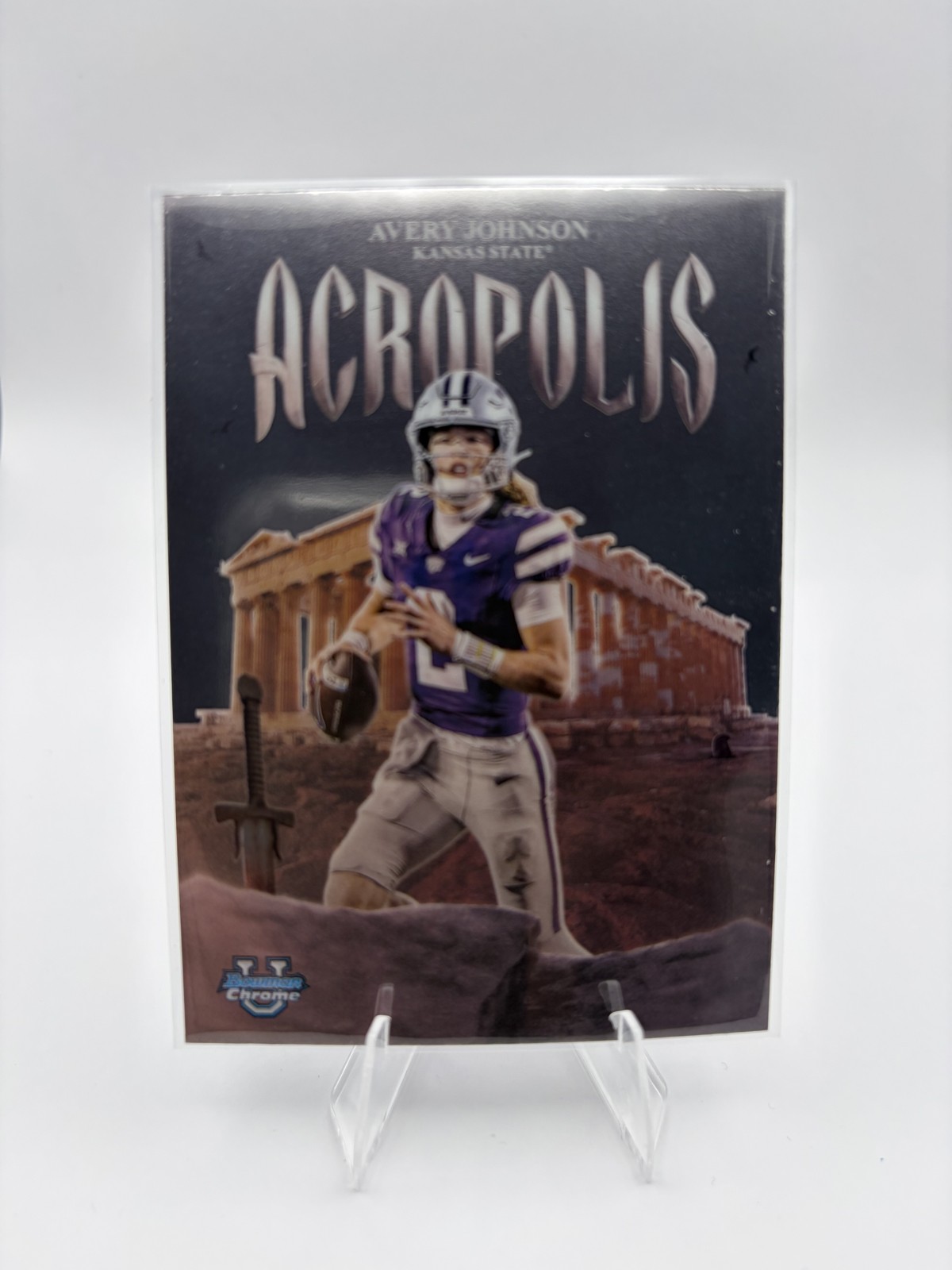 2025 Bowman University Chrome - Acropolis Avery Johnson #A-1 (RC)