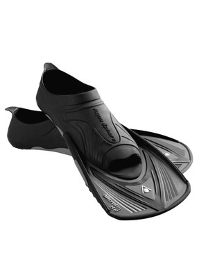 AQUASPHERE - MEZZE PINNE - MICROFIN HP - BLACK