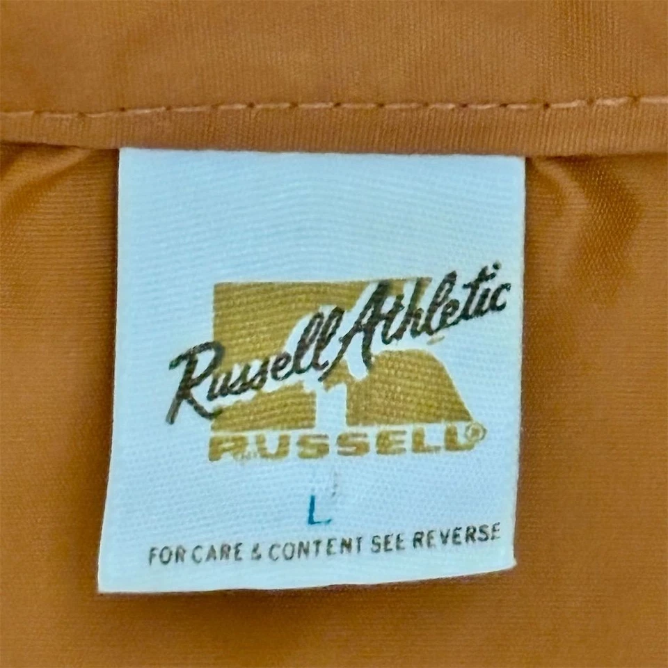 Chaqueta cortavientos naranja vintage University of Texas Longhorns para hombre L Foto 4 de 4