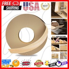 Birch Edge Banding, 1/2 inch x 10ft roll of Wood Veneer Edge Banding Pre-glue...