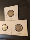 1920 P Philadelphia Buffalo Nickel Lot of 3 Coins