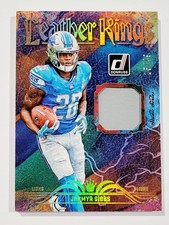 2023 Panini Donruss Jahmyr Gibbs RC Leather Kings /49 SP Studio Series Rookie