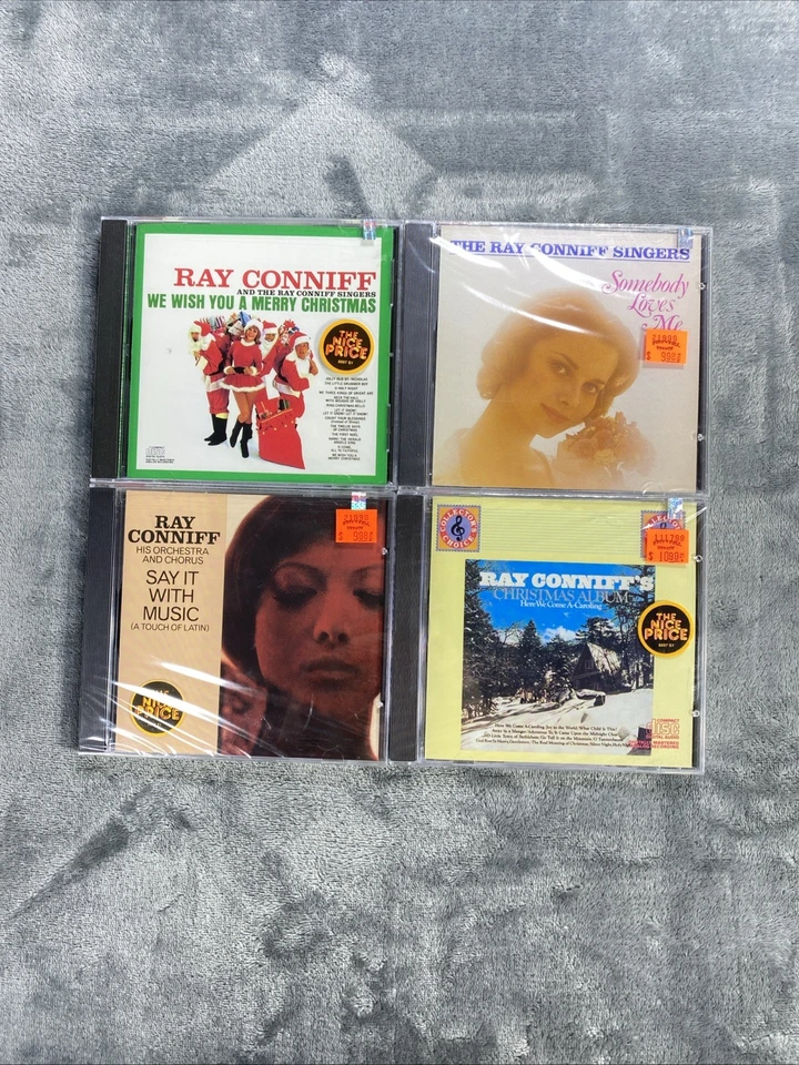 Ray Conniff CD Lot of 4 Somebody Loves Me Say it with Music Christmas SEALED NEW Foto 2 de 4
