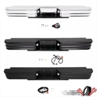 For Ford F-150 F-250 Bronco Rear Step Bumper Assembly Diamondstep Universal