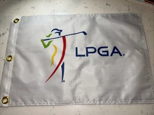 LPGA TOUR CHAMPIONSHIP PGA TOUR FEDEX CUP PIN FLAG WITH GROMMETS