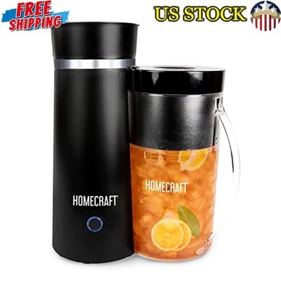 New Electric Iced Tea Maker Fast Brew Insulated Pitcher Auto Shut Off Coffee Tea