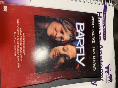 Barfly (DVD, 1987) Mickey Rourke, Faye Dunaway - Cult Classic Drama