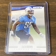 2012 Panini Rookies & Stars - Rookie Zach Brown #152 (RC) Tennessee Titans