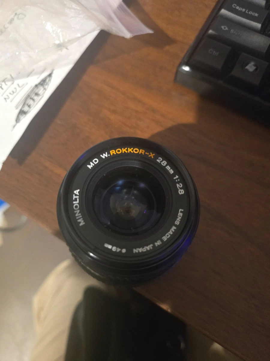 Minolta f/2.8 Camera Lenses 28mm Focal for sale - eBay