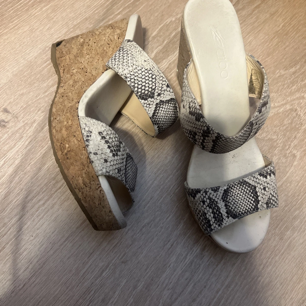 Jimmy Choo Snake Wedge Heels for Women for sale | eBay