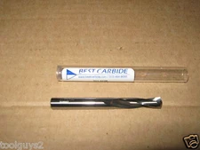 23/64"(.3594) SOLID CARBIDE 15DEG HELIX 135DEG SPLIT PT SCREW MACHINE DRILL BIT 