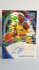 2019-20 Panini Spectra AARON HOLIDAY Celestial Radiant Signature Pacers #65/75