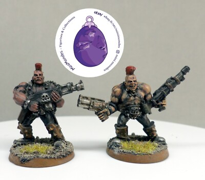 Figurine Warhammer 40k Goliath Ganger Avec Lasgun, Oop Necromunda