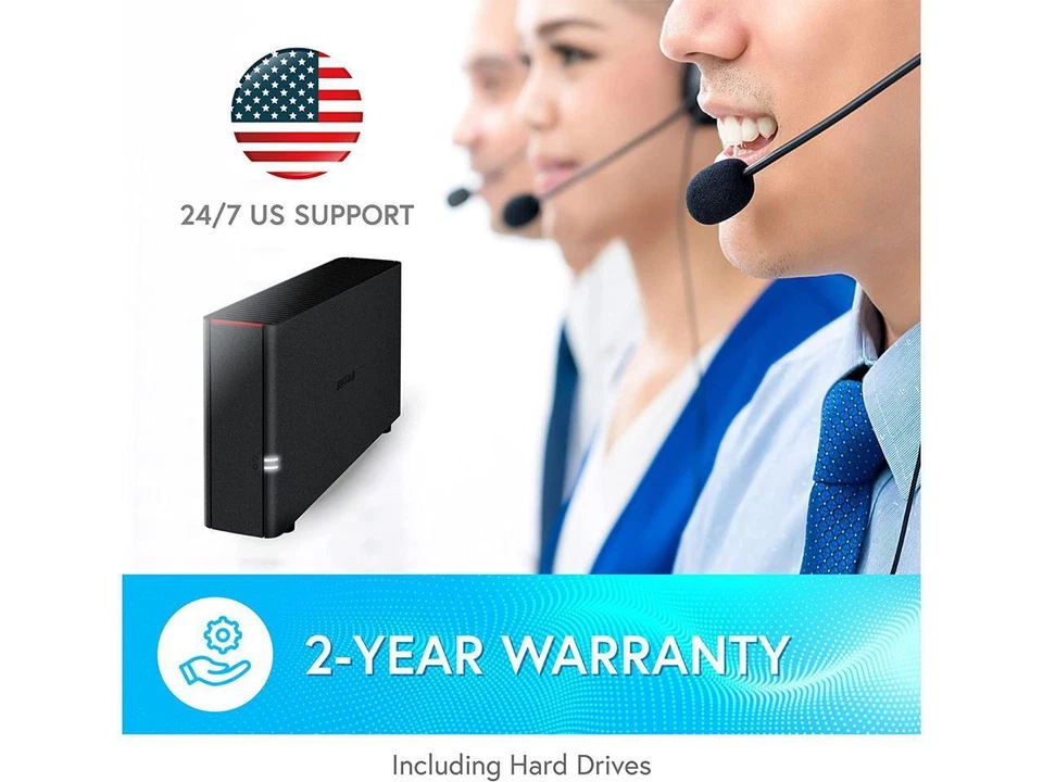 Buffalo LinkStation 210 6TB Private Cloud Storage NAS LS210D0601 - Image 4 of 4