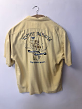 Tommy Bahama Shirt Adult XL Hotel Bombay Lounge Now Serving Wishes Embroidered