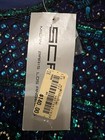 NWT Exquisite Scala Blue Cocktail Suit Jacket Plus Size 3X Beaded Sequins Button — photo 4