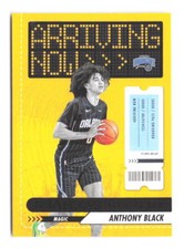 2023-24 Hoops Winter Anthony Black Arriving Now 24 Insert Orlando Magic