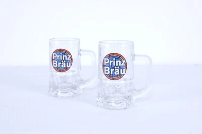 Chope Paire Lunettes Bière Prinz Brau Verre Collection - Photo 1/4