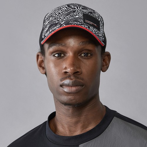 Porsche Motorsport Statement Fan Wear Trucker Cap - BLACK - RARE UK STOCK - Picture 2 of 8
