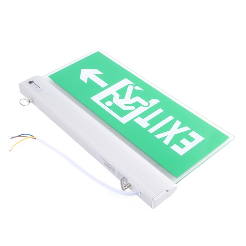 110-220V Acrylic Led Emergency Exit Sign Lamp Evacuation Indicator Light ESY - Picture 5 of 12