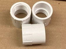  50  1" Female Adapter  PVC Pipe  Sch 40  Slip X Thread  435-010