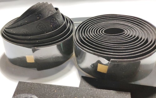 Ritchey logo EVA Handlebar Bar Tape Wrap Bar ROAD black cork CYCLING ROAD end - Picture 2 of 2