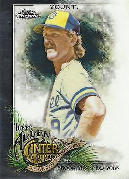 2022 Topps Allen & Ginter Chrome #89 Robin Yount BREWERS