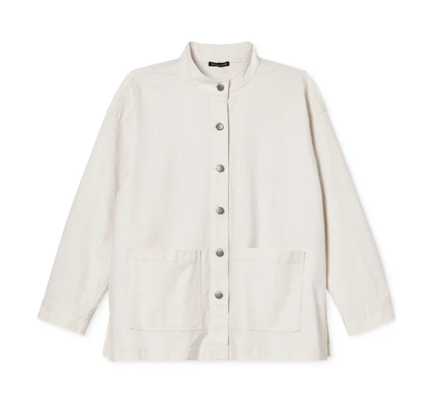 Eileen fisher deals organic cotton jacket