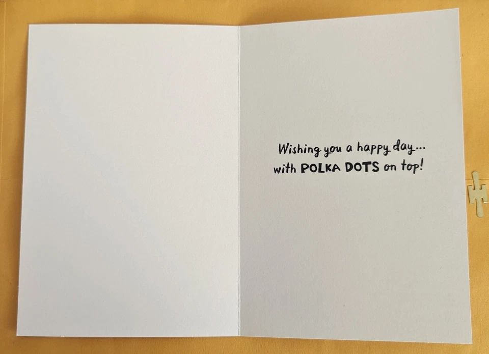 "It's Easter!" Happy Easter Greeting Card (+ Envelope 5x7")/ Minnie Mouse - Image 2 of 4