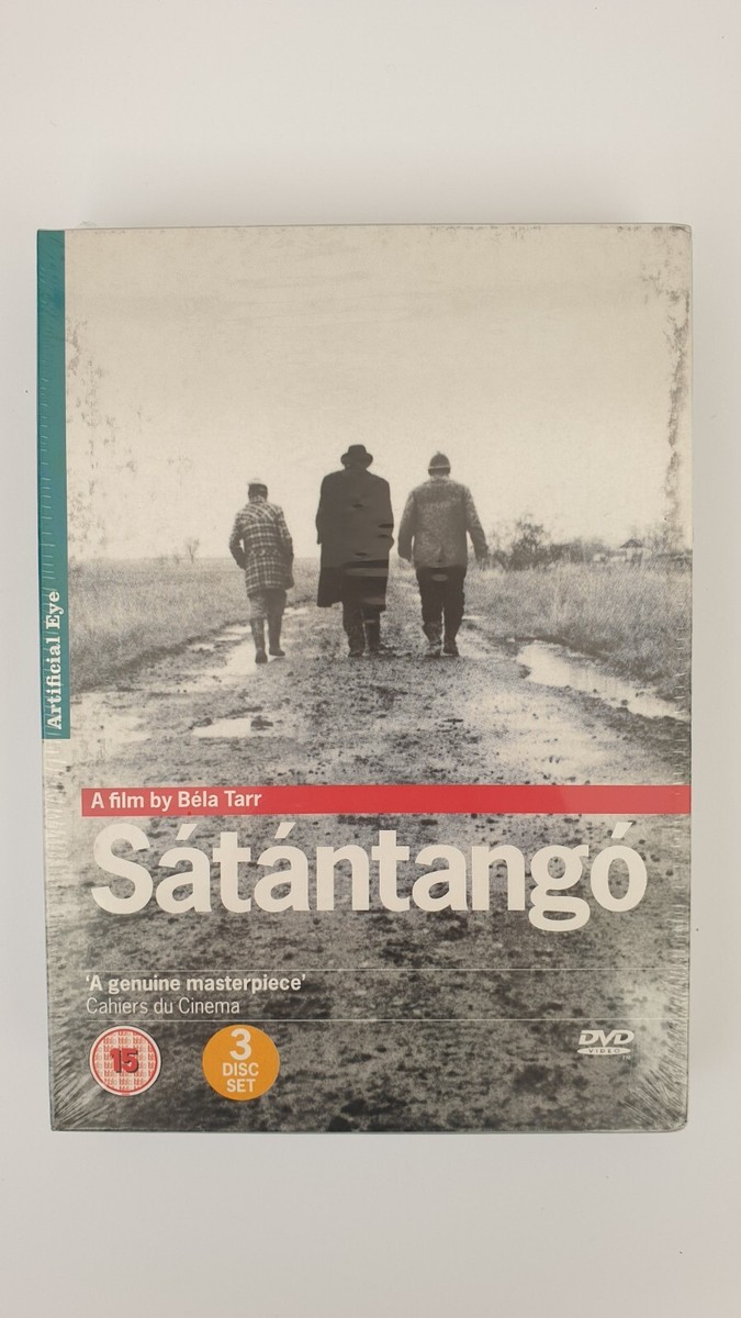 Sealed SATANTANGO DVD 3 Disc Box Set Bela Tarr ARTIFICIAL EYE