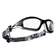 Bolle Safety 40085 Tracker Safety Glasses anti-scratch/anti-fog Black Frame