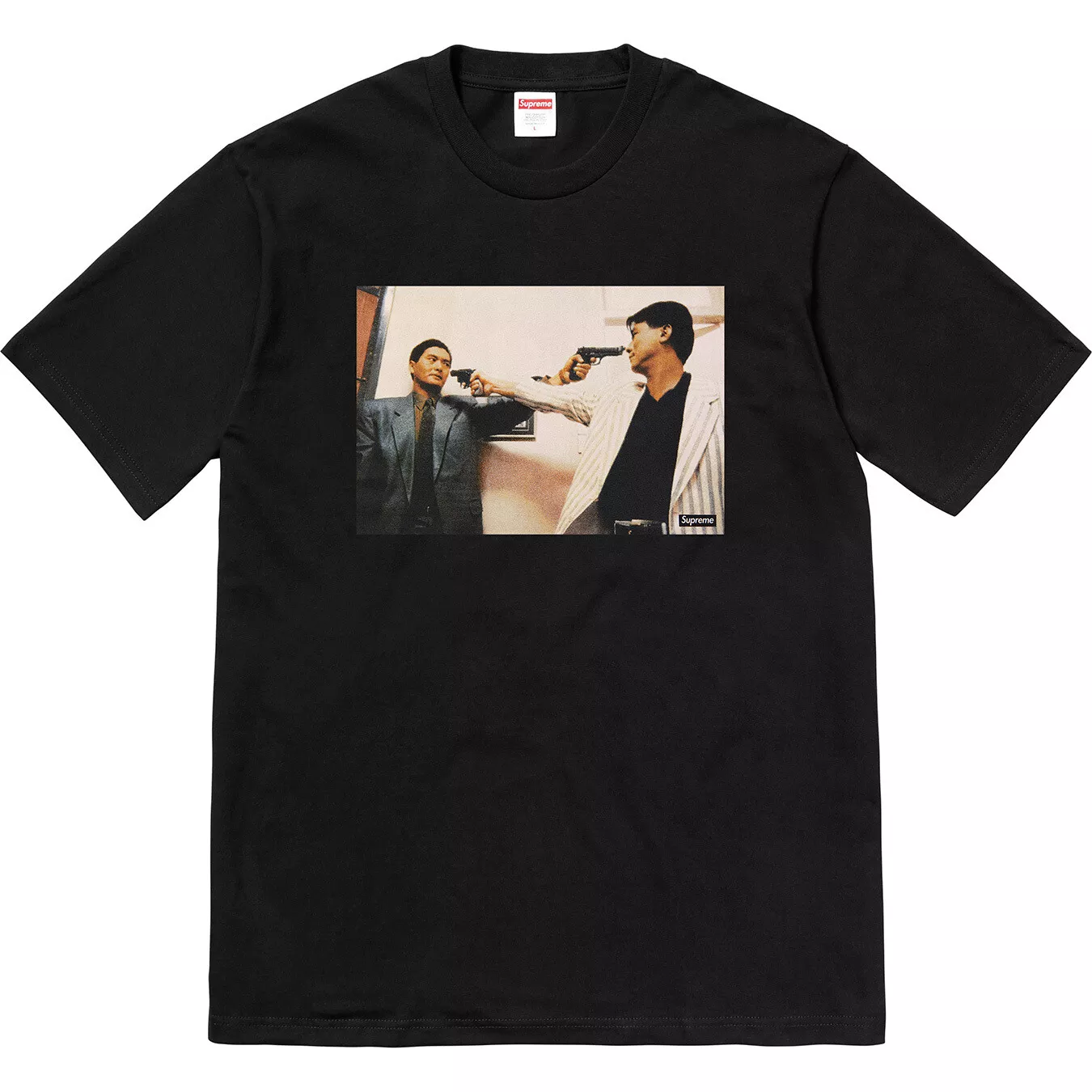 T shirt noir Supreme The Killer Trust M F/W 18