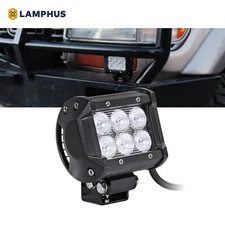 LAMPHUS CRUIZER 4" 18W Flood Off Road LED Light Bar Trucks Cars Driving Bike