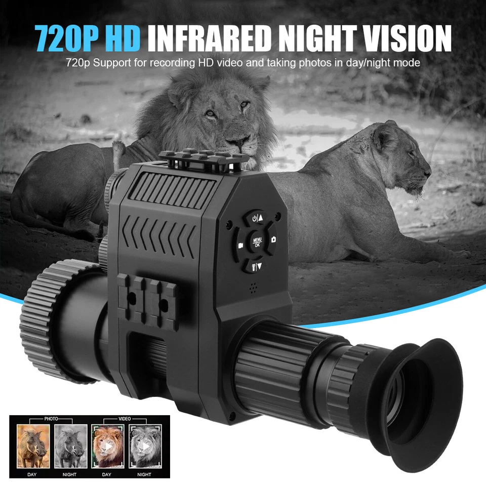 Megaorei Nk007s IR Night Vision Outdoor Hunting Camera 720p For Optic Scope UK - Image 2 of 4