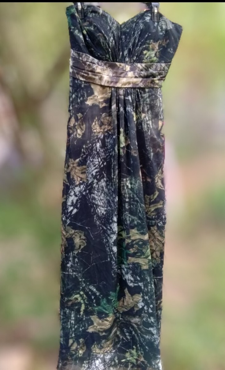 Camouflage Dress sz 16 | eBay