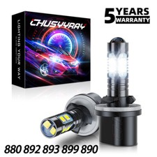 For Dodge RAM 1500 2500 3500 1994 1995 1996-2001 880 6000K White Fog Light Bulbs