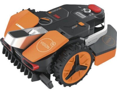 WORX Landroid Vision M600 Mähroboter (WR206E) bis 600qm 45min. Orange/Schwarz #
